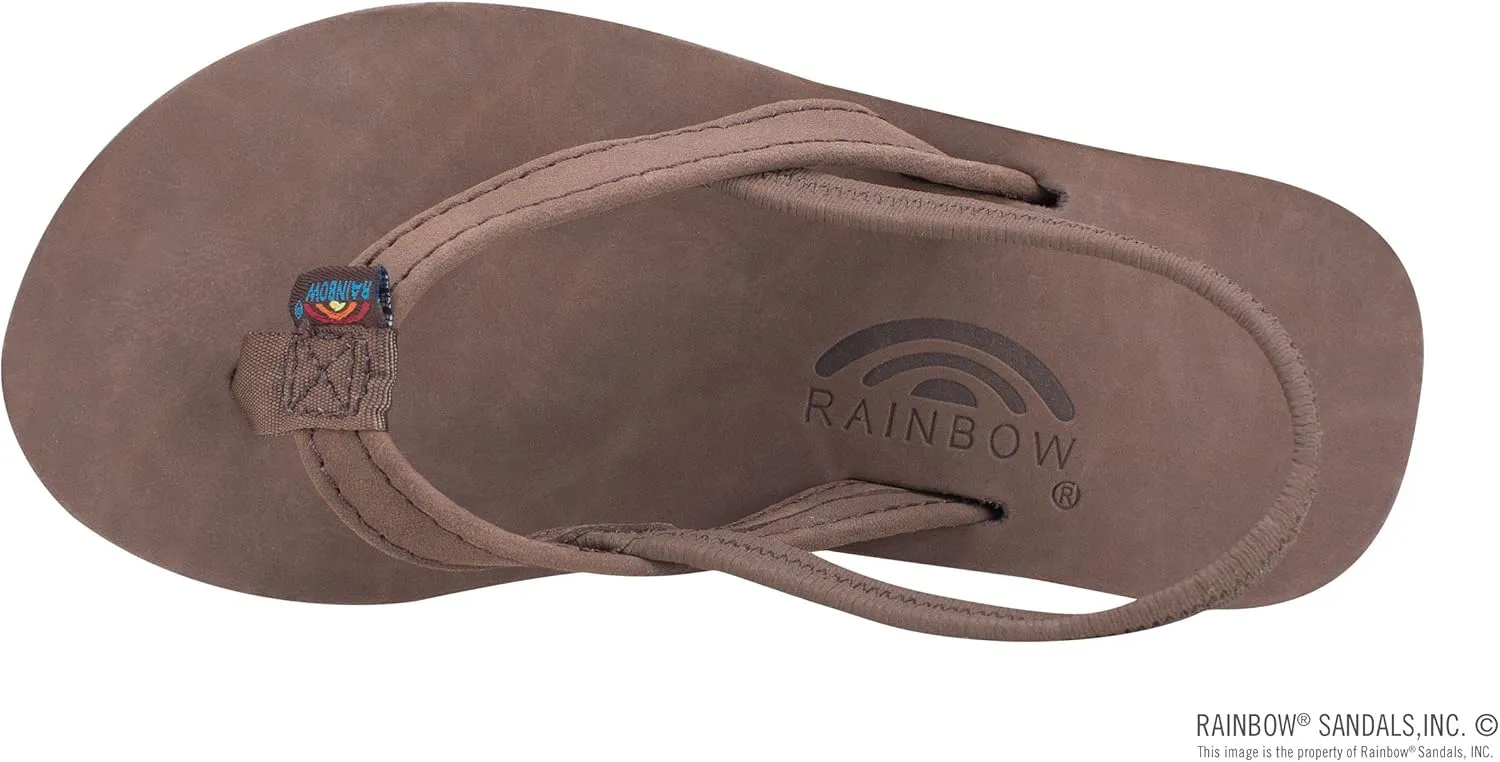 Rainbow Sandals Kid's Premier Leather Narrow Strap Sierra Brown, Kid's