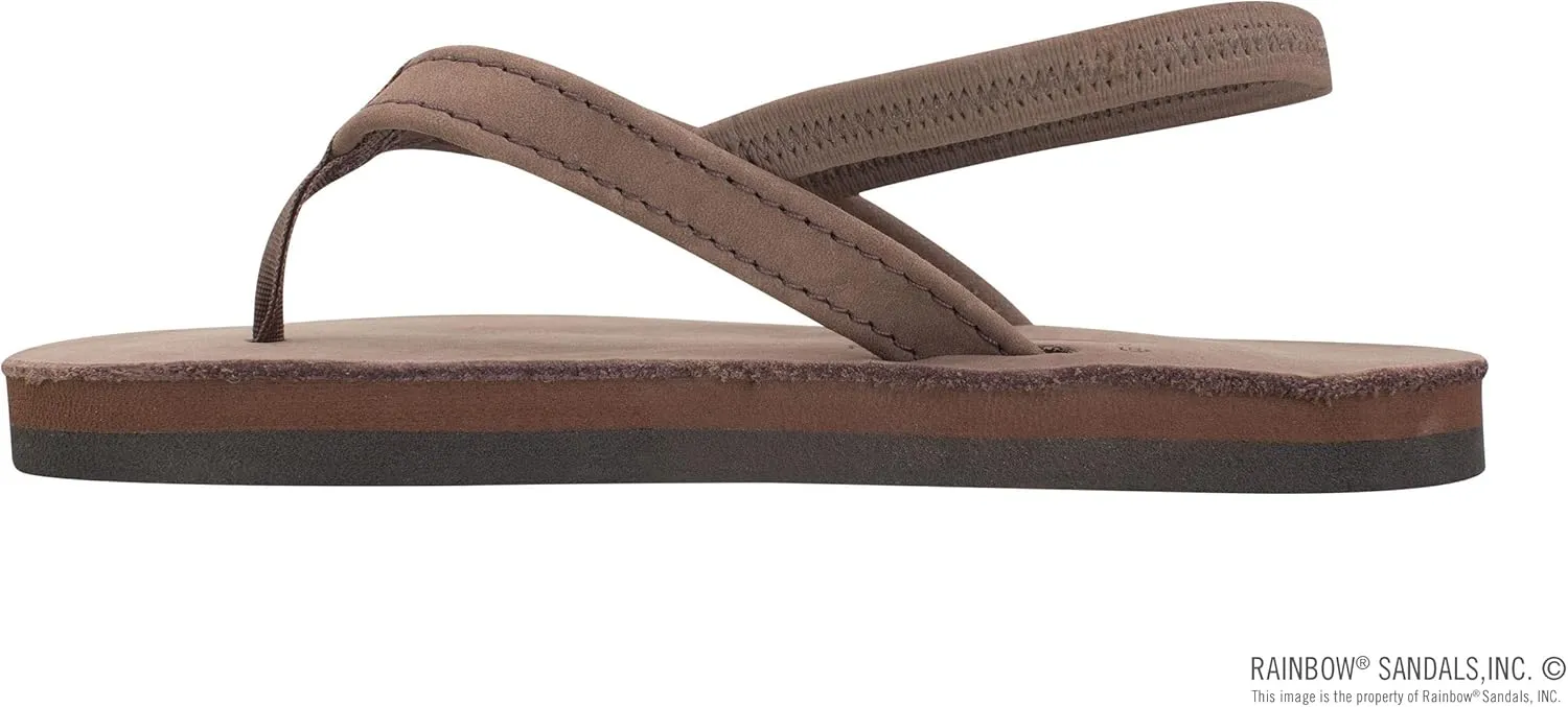 Rainbow Sandals Kid's Premier Leather Narrow Strap Sierra Brown, Kid's