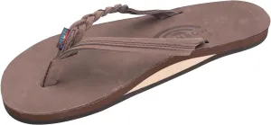 Rainbow Sandals Womens Flirty Braidy Premier Leather w/Single Braided Strap