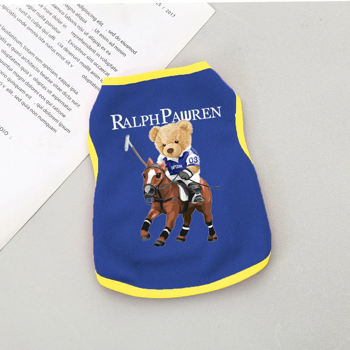 “Ralph Pawren” Summer Mesh Vest