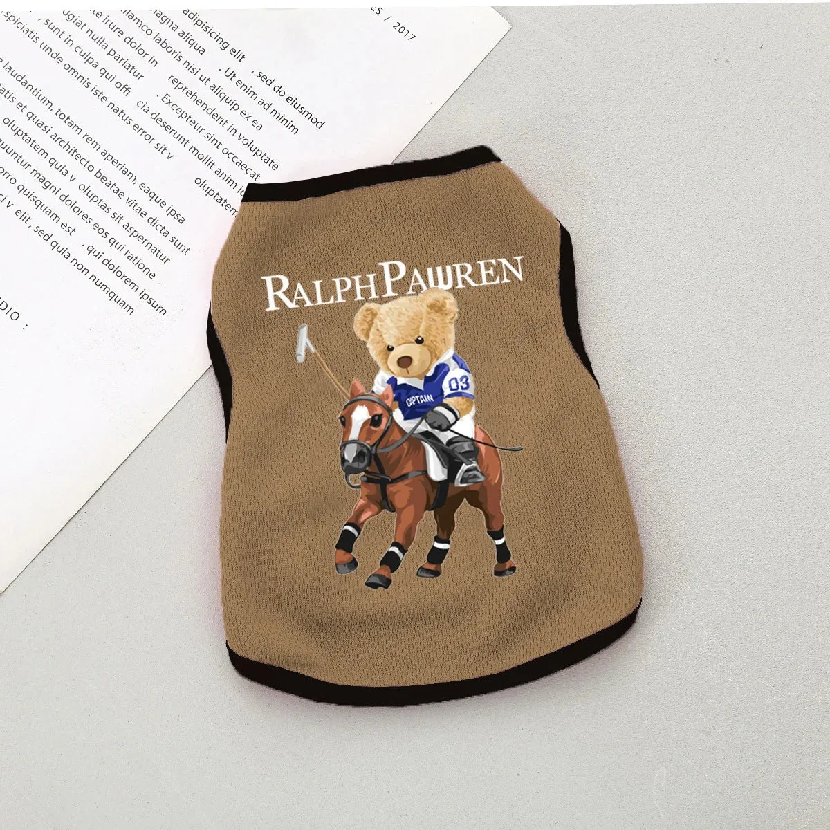 “Ralph Pawren” Summer Mesh Vest
