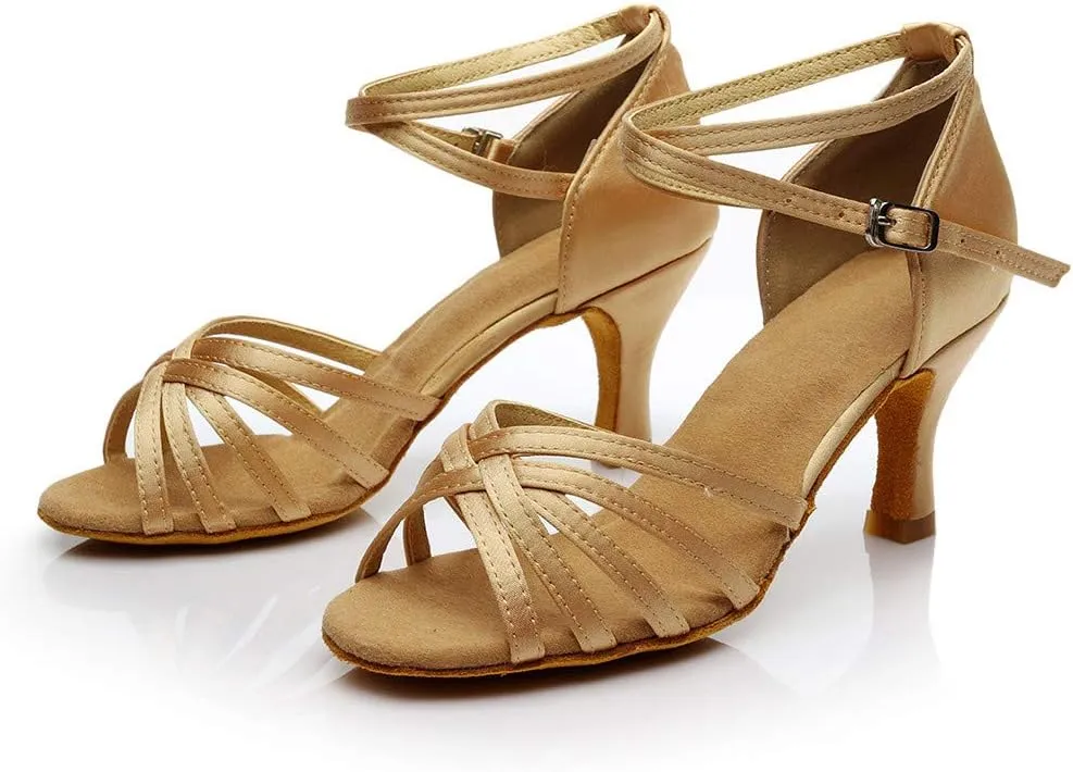 Sandals Dance Shoes Ballroom Latin Women's Color Fashion Prom Women's Sandals Womens Fisherman Sandals Wide