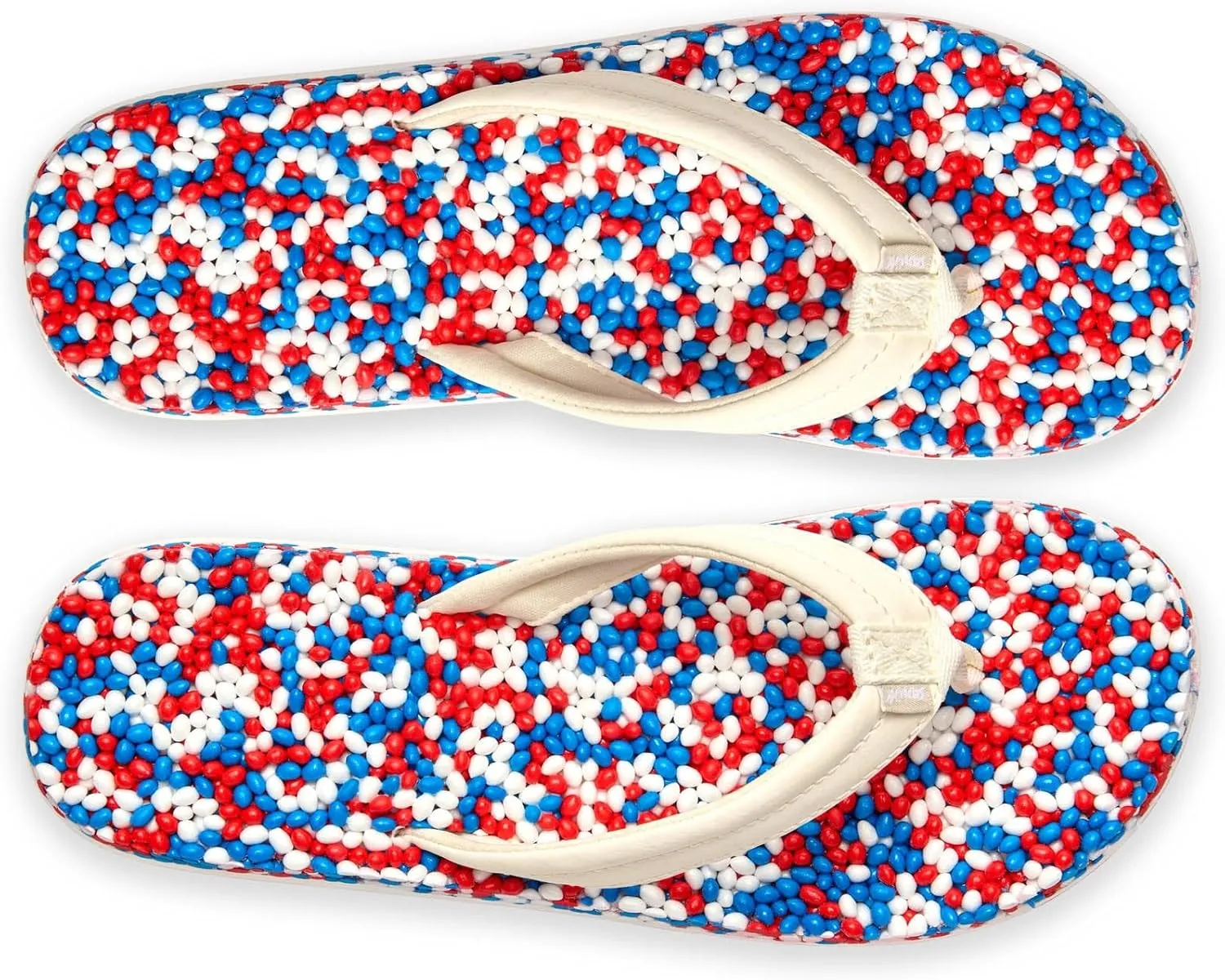 Sanuk Womens Bubblecush | Flip Flops for Women | Yoga Sandals For Women | Women's Beach Sandals | Comfort Footbed