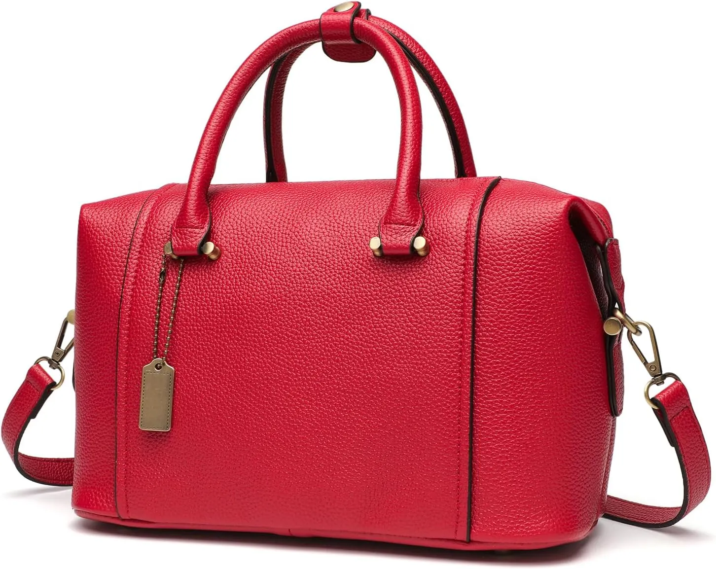 Satchel Purses for Women Leather Tote Bag Boston Handbags Women's Top Handle Bags for work and daily