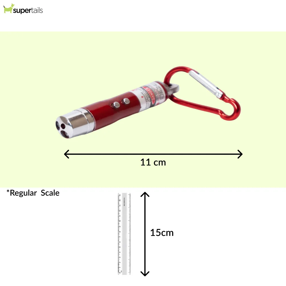 Interactive LED Laser Light Cat Toy – Engaging Red Dot Chaser for Playful Cats