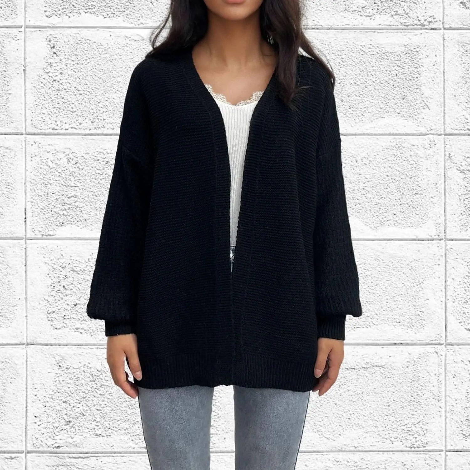 Sweaters For Women Sweater Cardigan Knitted Cardigan Sweaters For Women Chunky Knit Cardigan Short Women'S Sweaters