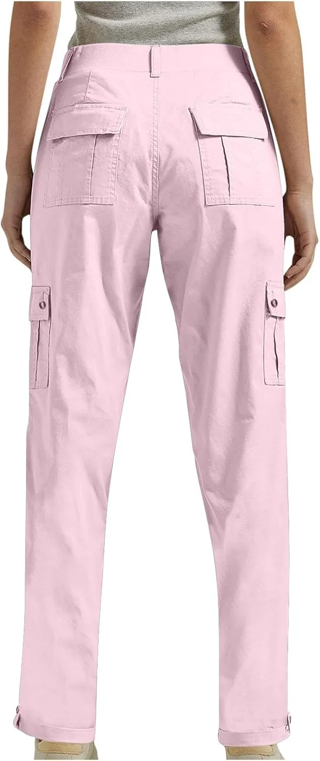 TANGNADE Women's Casual Cargo Pants Stretch Bootcut Dress Pants Work Business Office Pants Trousers Ladies Slacks