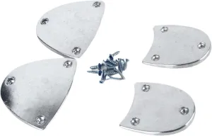 Tap Shoe Sole Protector Split Sole, Shoe Bottom and Heel, for Tap Dance Shoes, Kids S