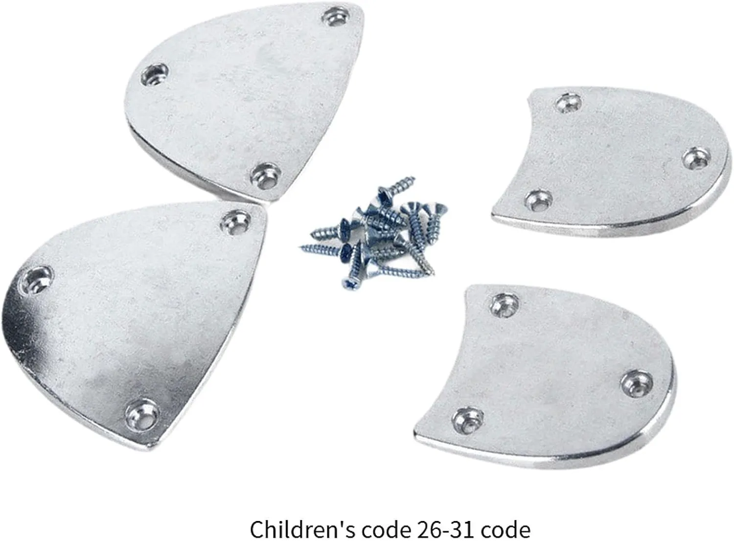 Tap Shoe Sole Protector Split Sole, Shoe Bottom and Heel, for Tap Dance Shoes, Kids S