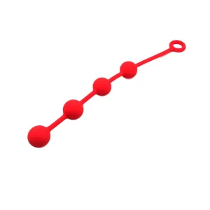 The Red Quartet Anal Balls Red 3cm