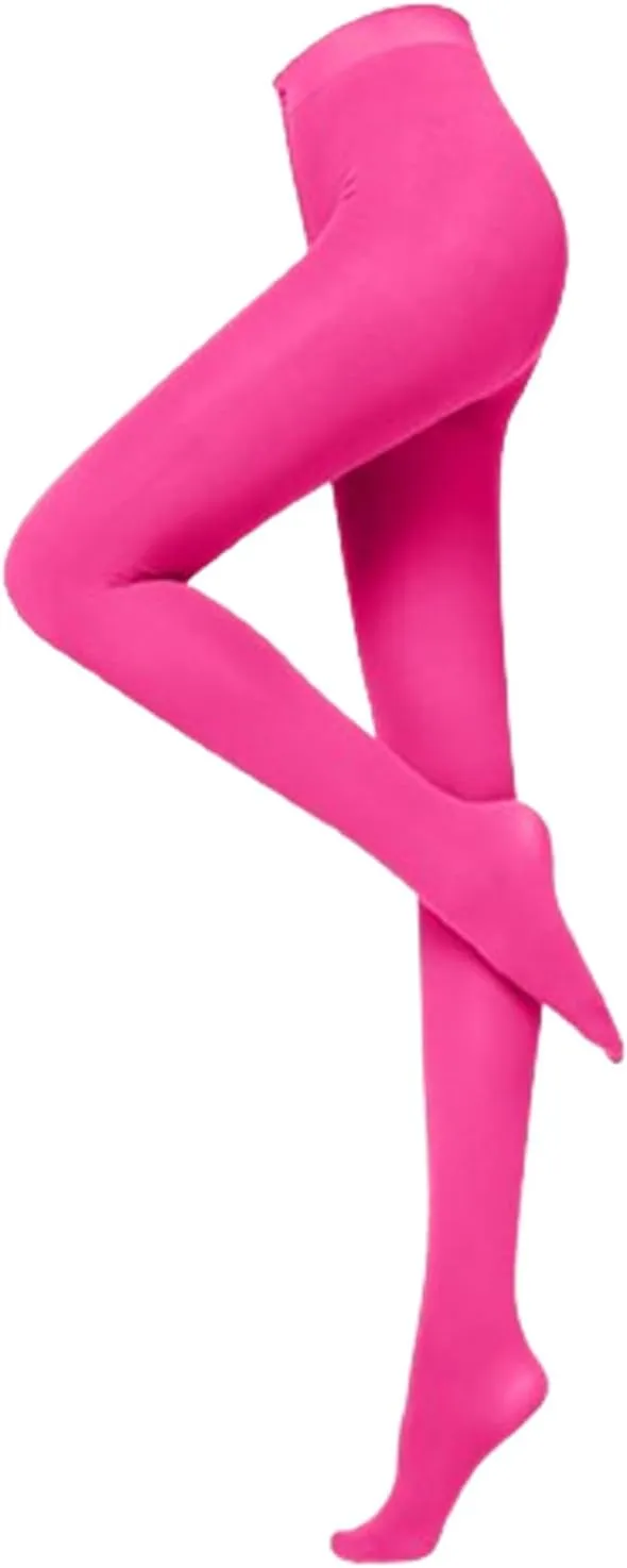 Tights for Women 80 Denier Soft Opaque Tights Solid High Waist Footed Pantyhose Warm Stretch Velvet Tights Leggings