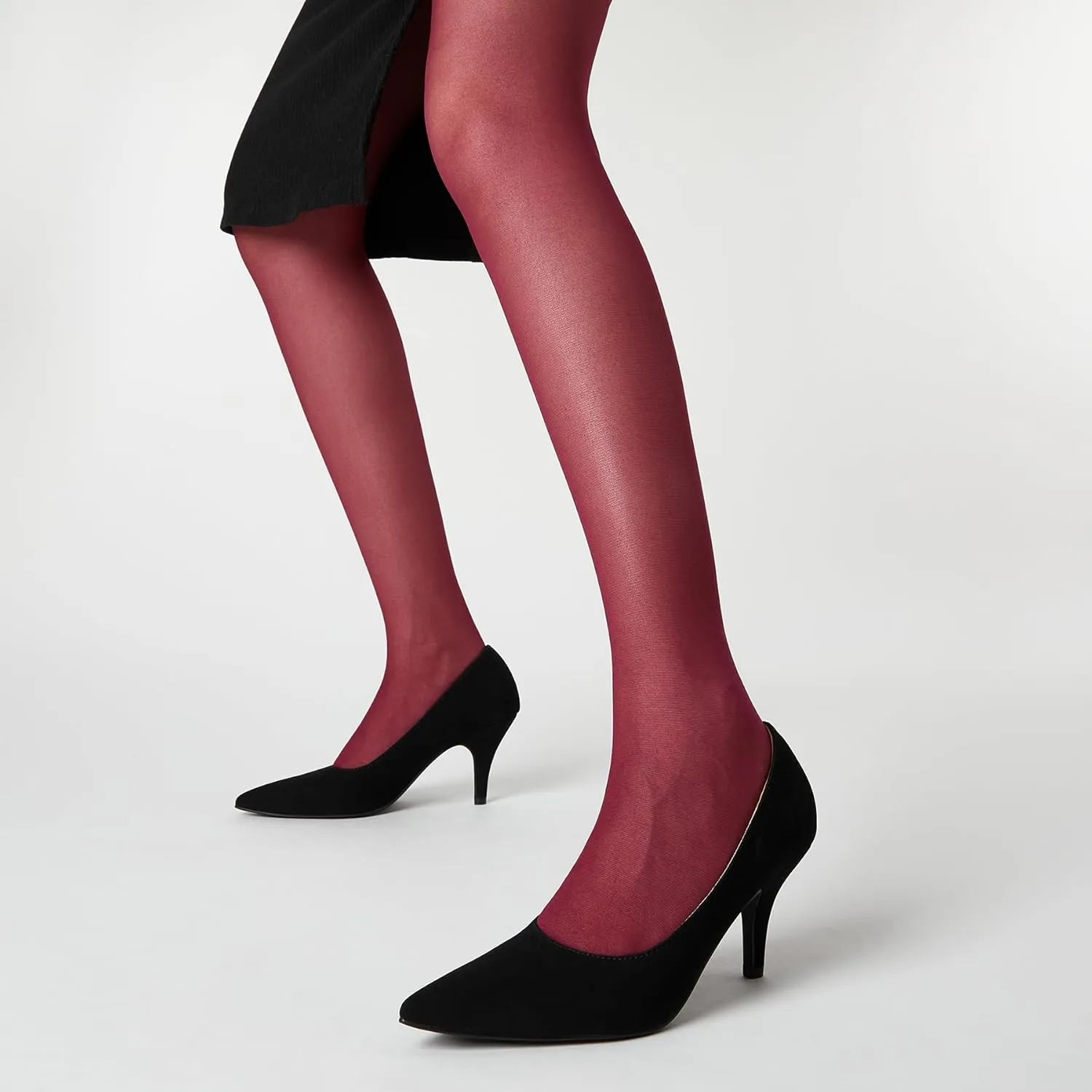 Trary Women??s Slingback Pumps, Black Heels Gold Heels Nude Pink Red Heels, Pointed Toe High Heels for Women Sexy Stiletto Heels Buckle Ankle Strap Closed Toe Pumps Office Party Prom Dress Shoes