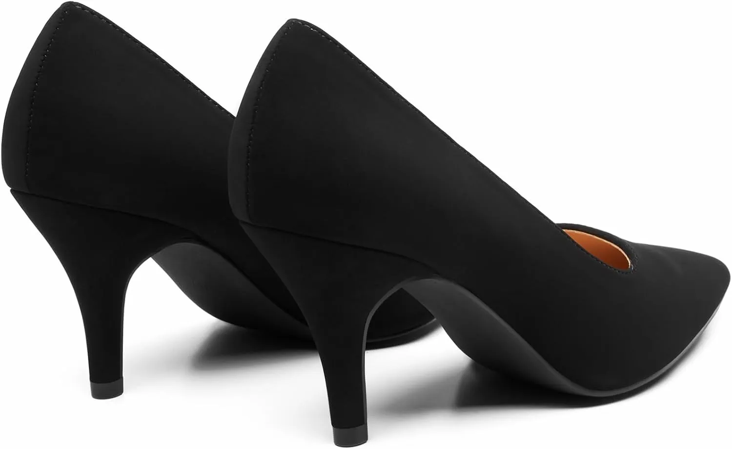 Trary Women??s Slingback Pumps, Black Heels Gold Heels Nude Pink Red Heels, Pointed Toe High Heels for Women Sexy Stiletto Heels Buckle Ankle Strap Closed Toe Pumps Office Party Prom Dress Shoes