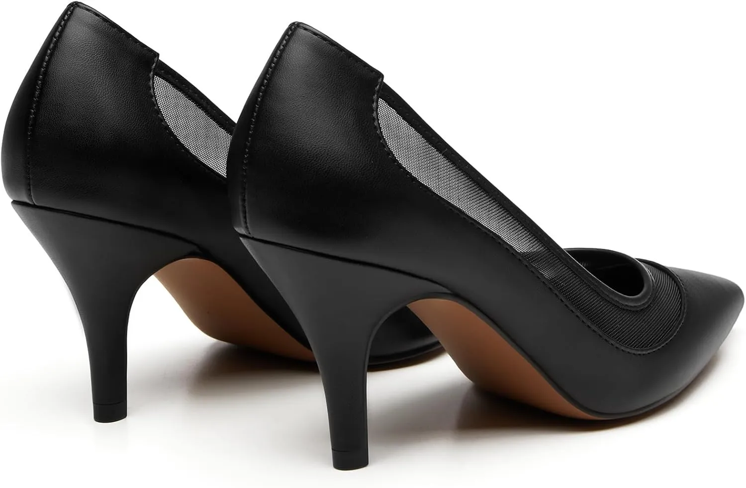 Trary Women??s Slingback Pumps, Black Heels Gold Heels Nude Pink Red Heels, Pointed Toe High Heels for Women Sexy Stiletto Heels Buckle Ankle Strap Closed Toe Pumps Office Party Prom Dress Shoes