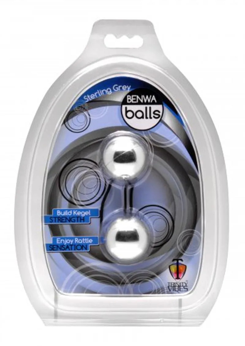 Trinity Vibes Sterling Gray Ben Wa Balls