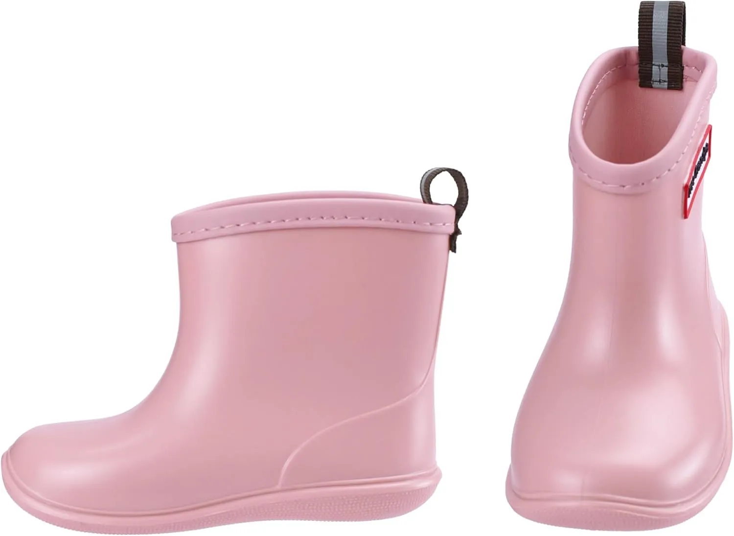 TRIWORIAE-Kids Toddler Rubber Rain Shoes PVC Waterproof Rain Boot Non-Slip Wellington Boots for Children Boys/Girls