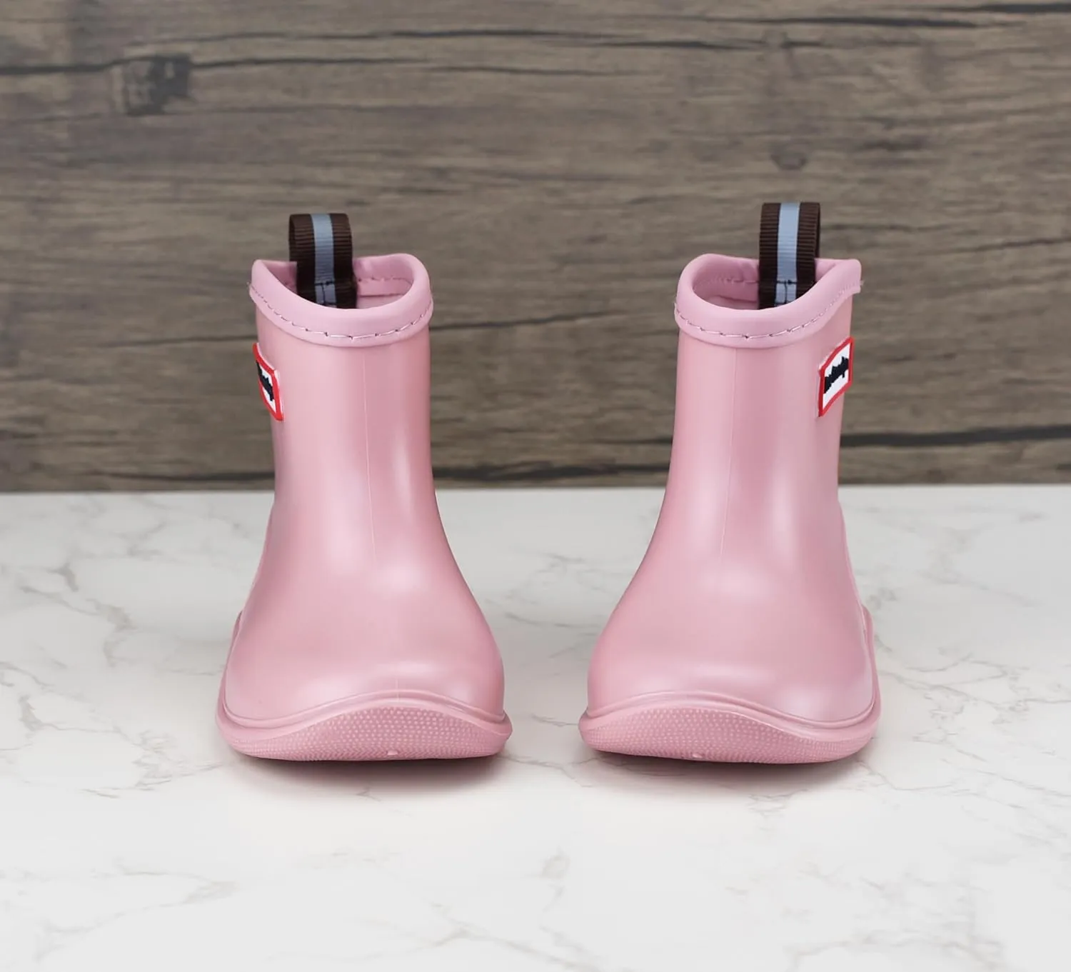 TRIWORIAE-Kids Toddler Rubber Rain Shoes PVC Waterproof Rain Boot Non-Slip Wellington Boots for Children Boys/Girls