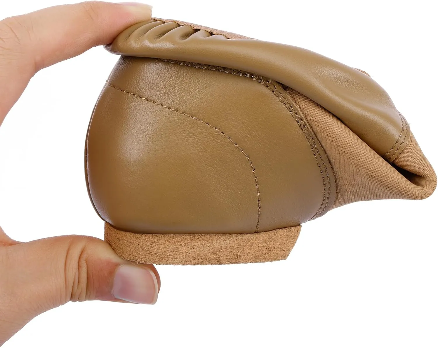 Unisex Jazz Shoe Leather Upper Women and Men's Slip-on Dance Shoes