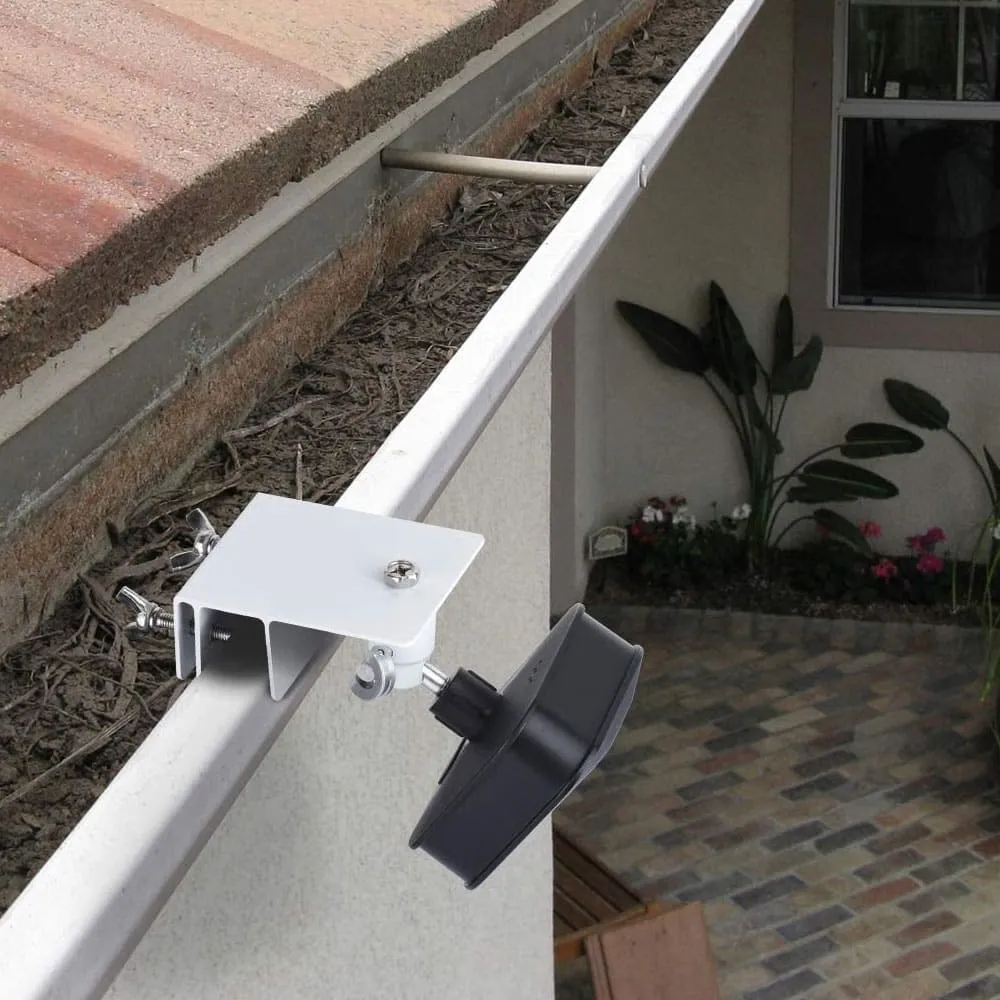 Universal Gutter Security Camera Mount - No Drilling
