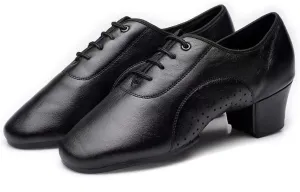 VEACAM Men's Dance Shoes, Breathable Ballroom Waltz Salsa Latin Tango Dancing Shoes Social Dance Shoes for Men