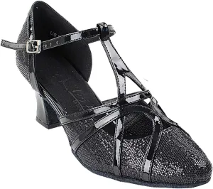 Very Fine Dance Shoes (Bundle of 5) Women's Ballroom Dance Shoes Salsa Latin Practice Shoes Sera3541EB- 2.2" Heel