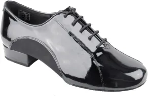 Very Fine Dance Shoes Mens Ballroom Dance Shoes Standard & Smooth Tango Wedding Salsa Shoes Black Patent CD9317EB Comfortable 1" Heel 8.5 M US [Bundle of 5]