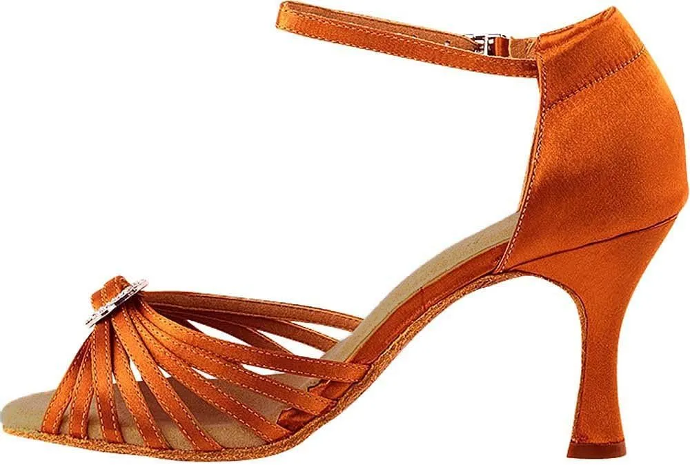 Very Fine Women Ballroom Dance Shoes Tango Wedding Salsa Shoes Sera1671BEB Comfortable Dance Shoes 3" [Bundle of 5]