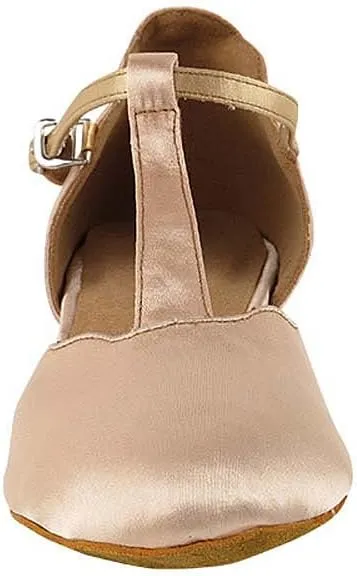 Very Fine Women's Ballroom Dance Shoes Salsa Latin Practice Shoes 6819FTEB Comfortable Dance Shoes 1" [Bundle of 5]