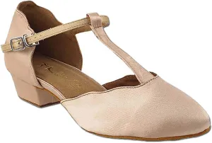 Very Fine Women's Ballroom Dance Shoes Salsa Latin Practice Shoes 6819FTEB Comfortable Dance Shoes 1" [Bundle of 5]