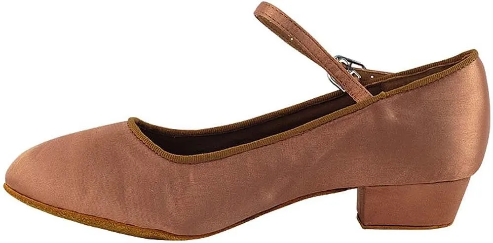 Very Fine Women's Ballroom Dance Shoes Salsa Latin Practice Shoes 9691EB Comfortable Dance Shoes 1.3" [Bundle of 5]
