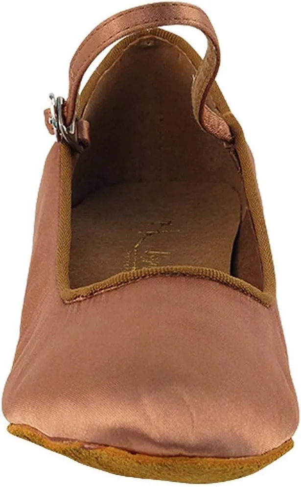 Very Fine Women's Ballroom Dance Shoes Salsa Latin Practice Shoes 9691EB Comfortable Dance Shoes 1.3" [Bundle of 5]