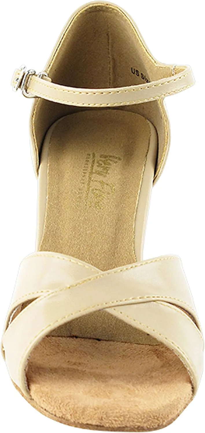 Very Fine Women's Ballroom Dance Shoes Tango Wedding Salsa Shoes 6029EB Comfortable Dance Shoes 2.5" [Bundle of 5]