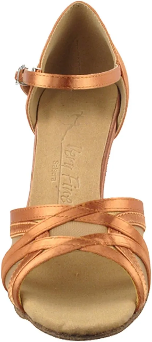 Very Fine Women's Ballroom Dance Shoes Tango Wedding Salsa Shoes Sera1398EB Comfortable Dance Shoes 2.5"[Bundle of 5]