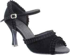 Very Fine Women's Ballroom Dance Shoes Tango Wedding Salsa Shoes Sera7001EB Comfortable Dance Shoes 3" [Bundle of 5]