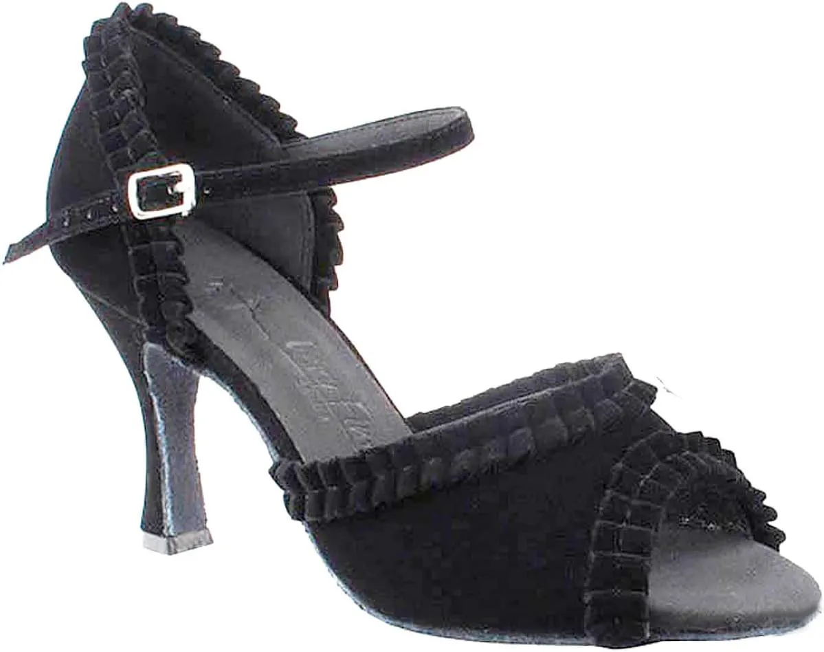 Very Fine Women's Ballroom Dance Shoes Tango Wedding Salsa Shoes Sera7001EB Comfortable Dance Shoes 3" [Bundle of 5]