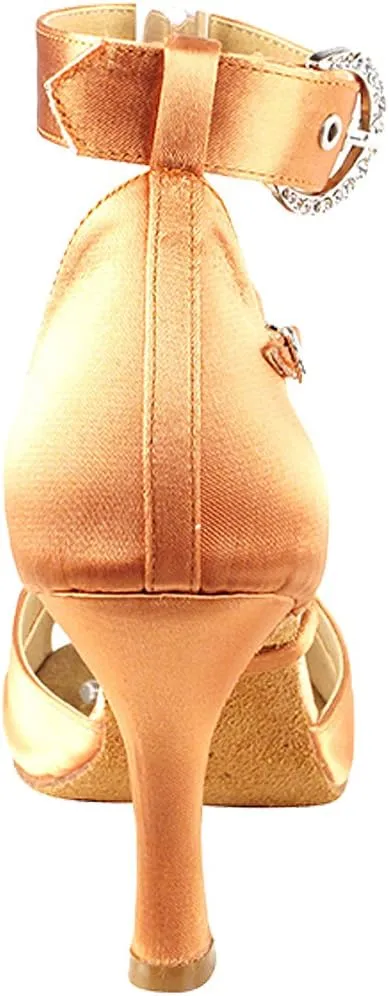 Very Fine Women's Ballroom Dance Shoes Tango Wedding Salsa Shoes Sera7002EB Comfortable Dance Shoes 2.5"[Bundle of 5]