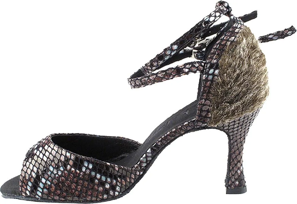 Very Fine Women's Ballroom Dance Shoes Tango Wedding Salsa Shoes Sera7008EB Comfortable Dance Shoes 2.5" [Bundle of 5]