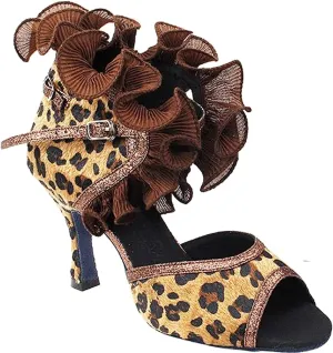Very Fine Women's Ballroom Dance Shoes Tango Wedding Salsa Shoes Sera7013EB Comfortable Dance Shoes 3" [Bundle of 5]