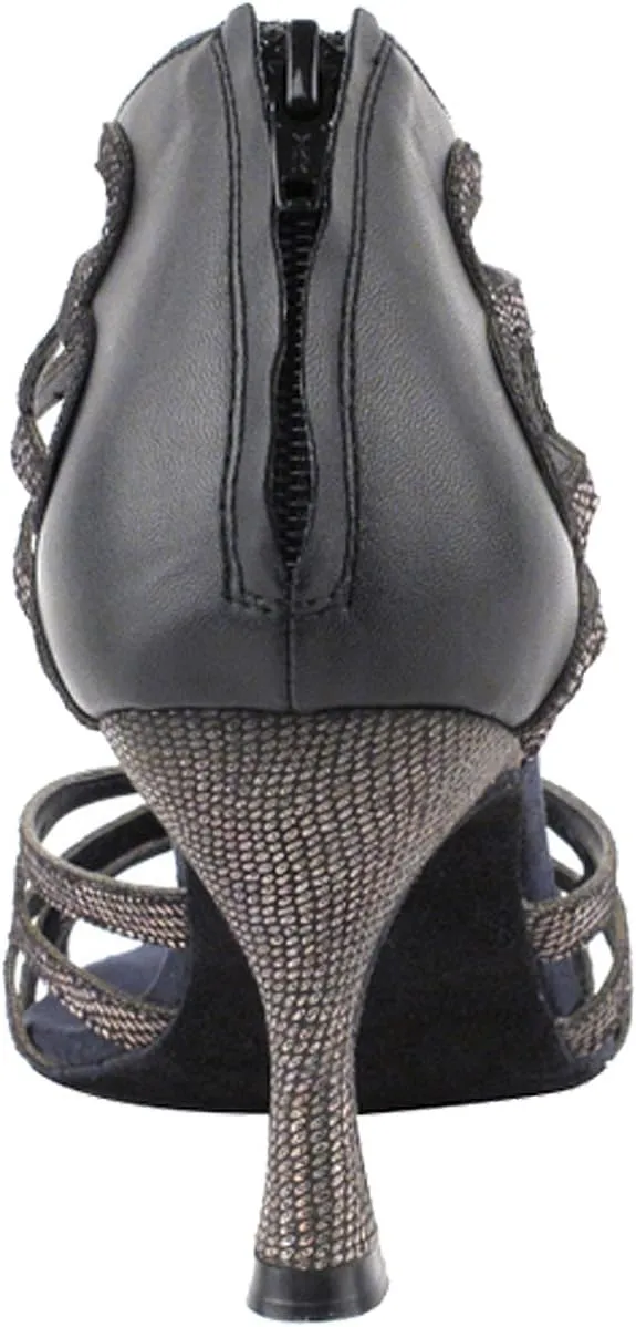 Very Fine Women's Salsa Ballroom Tango Latin Dance Shoes CD3027 with Back of Heel Cushions 2.5"