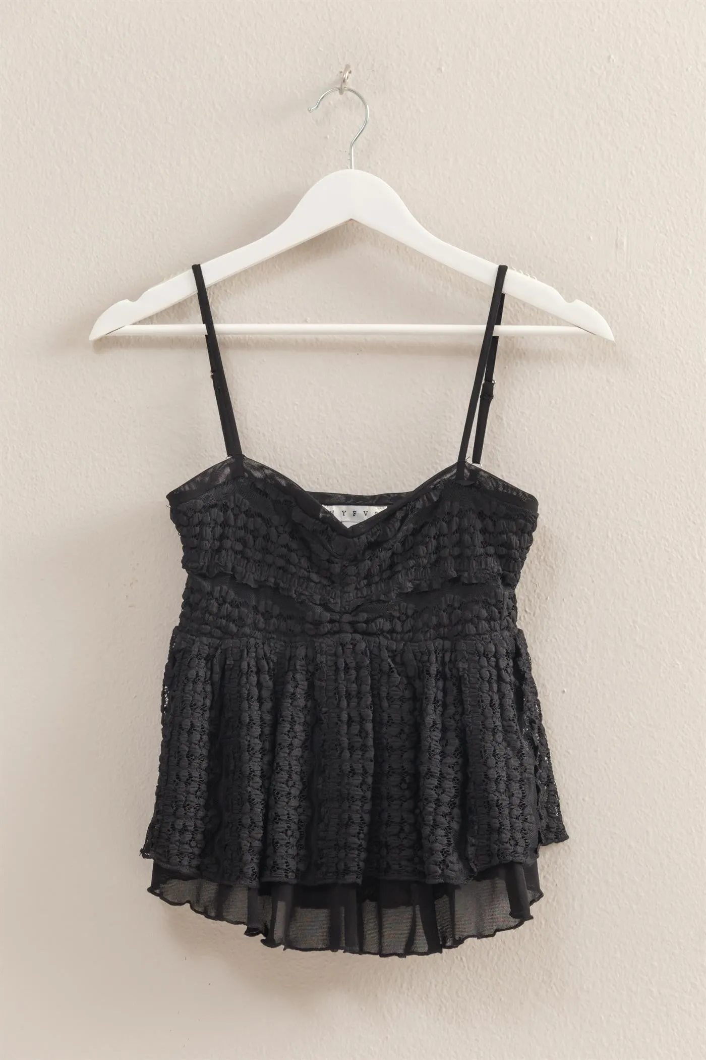 Vianna Sweetheart Lace Cami Top