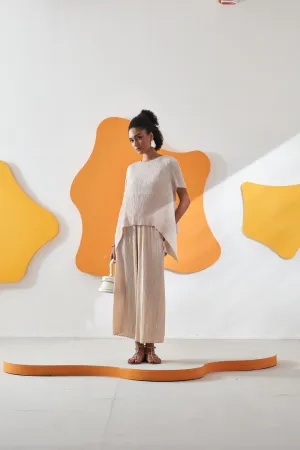 Walters Pleated Top & Pant Co-ord Set