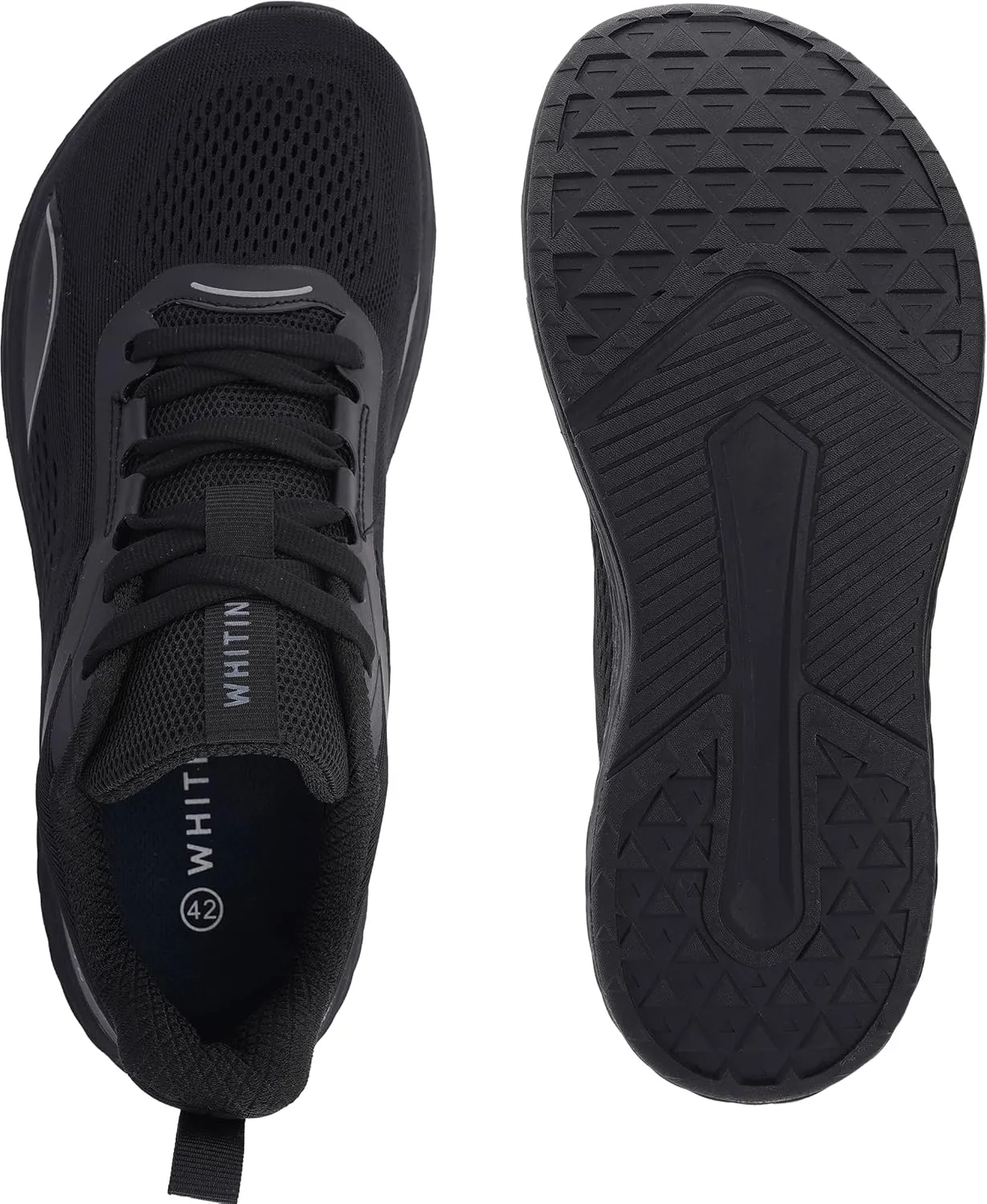 WHITIN Men's Zero Drop Running Shoes   Wide Toe Box
