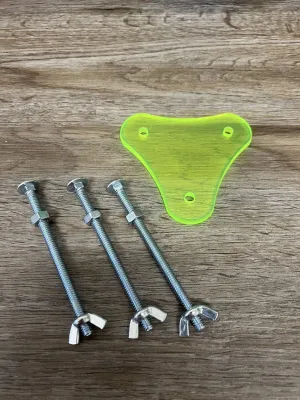 Wholesale Neon Crusher Plate Accessory for Oxballs Slung Silicone Ball Stretcher