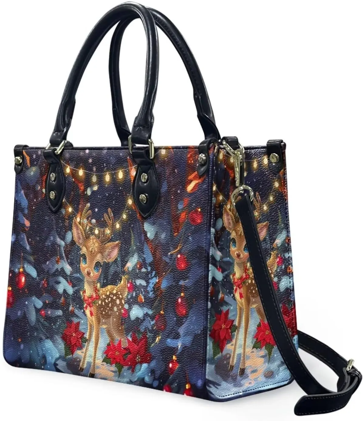 Women Purses and Handbag Top Handle Bags Vegan Leather Shoulder Tote Bags Satchel Purses for Travel Work Shopping