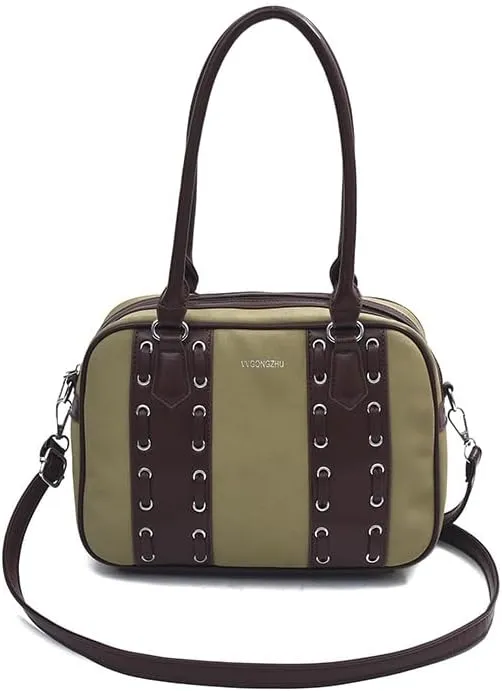 Women Vintage Top Handle Bags Crossbody Bag Trendy Shoulder Bag Casual Underarm Bag Work Travel Bag Satchel Purse