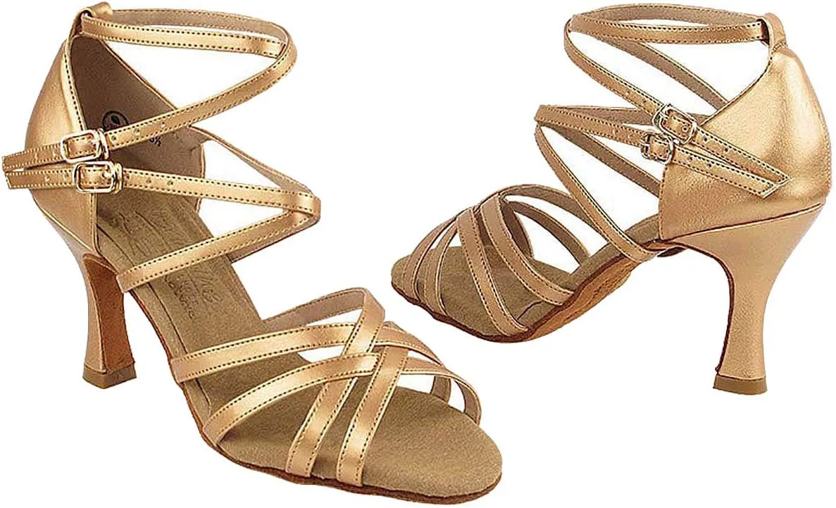 Women's Ballroom Dance Shoes Tango Wedding Salsa Shoes S9206EB Comfortable-Very Fine 3" [Bundle of 5]