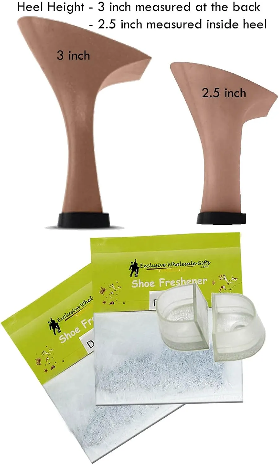 Women's Ballroom Dance Shoes Tango Wedding Salsa Shoes S9206EB Comfortable-Very Fine 3" [Bundle of 5]