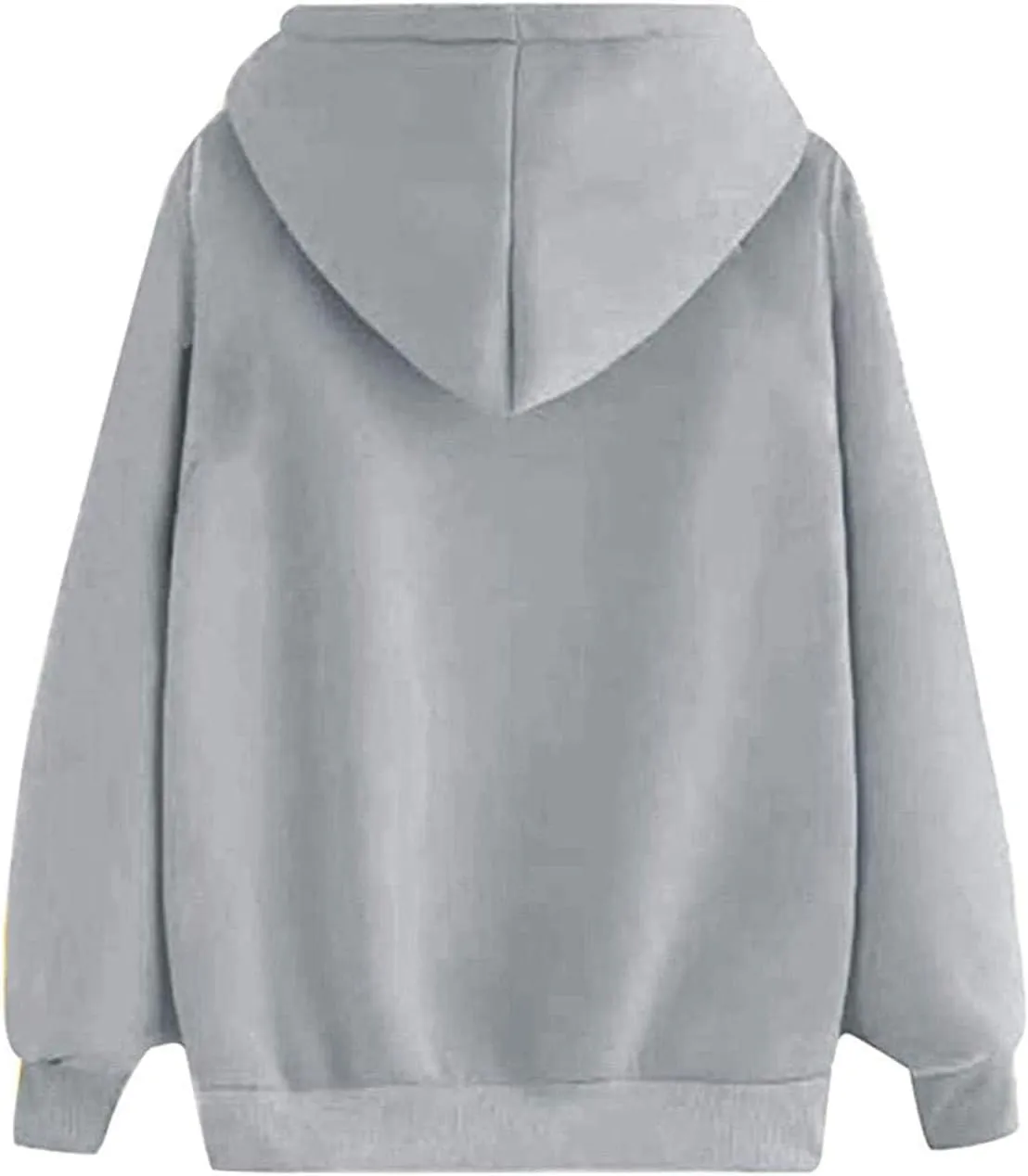 Women's Casual Heart Print Hoodies Lightweight Long Sleeve Pullover Hoodie Sweatshirt Tops with Kangaroo Pocket