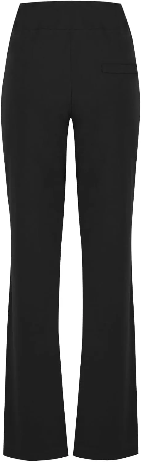 Womens High Cut Thermal Flared Wide Leg Tights Pants Leggings Tights for Women Track Athletic Yoga Modest Tights