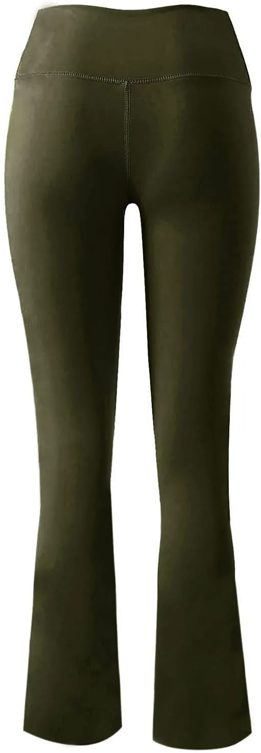 Women's High Waist Leggings Seamless Slim Fit Tummy Control Yoga Pants Buttery Soft Non See-Through Wokrout Running Tights